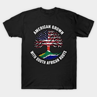 American Grown Serbian With Roots Serbia T-Shirt